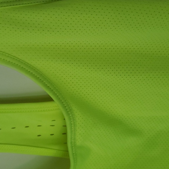 Bright yellow racer back tank - Picture 3 of 4